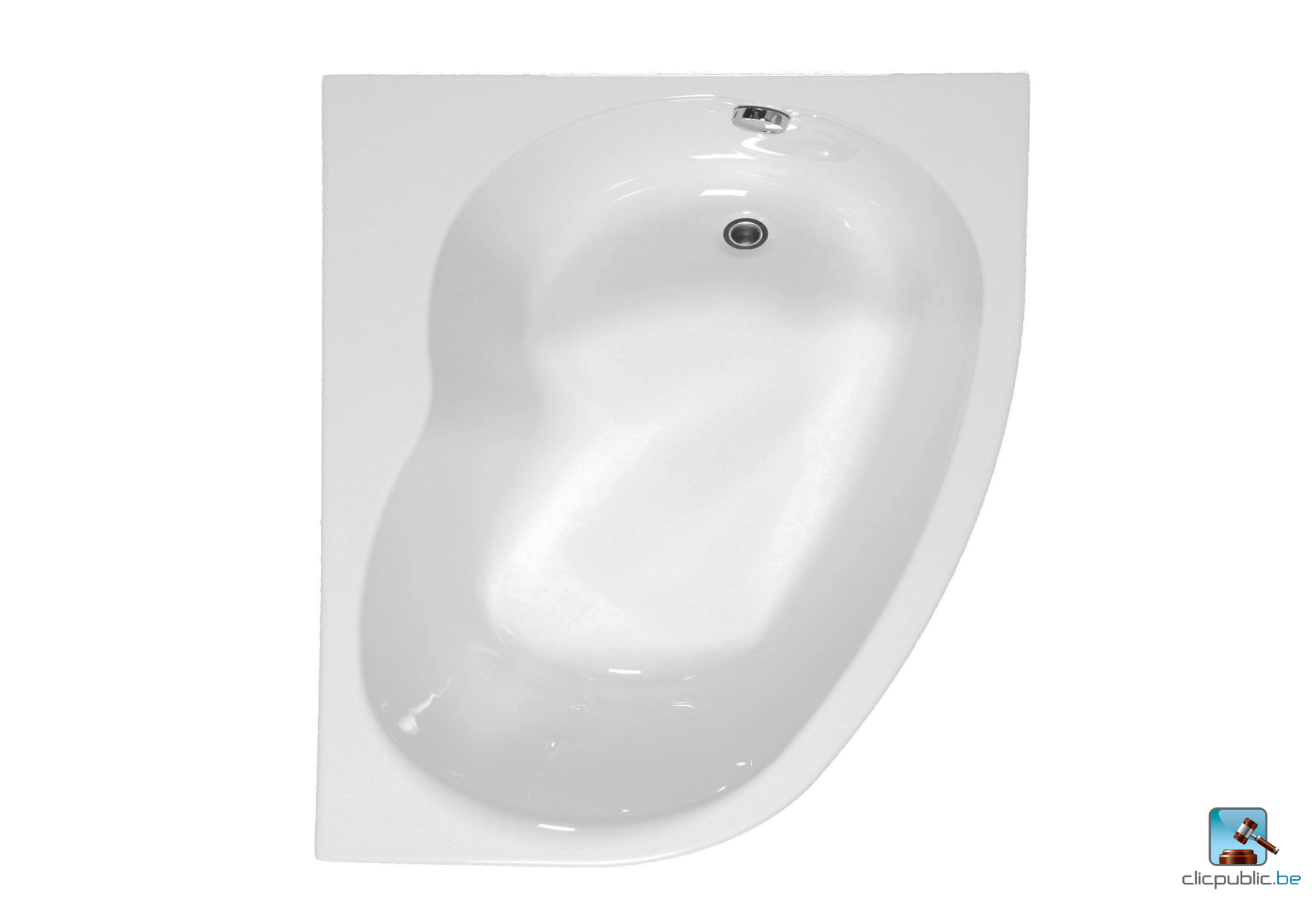 ELBA DUO Baignoire asymétrique gauche