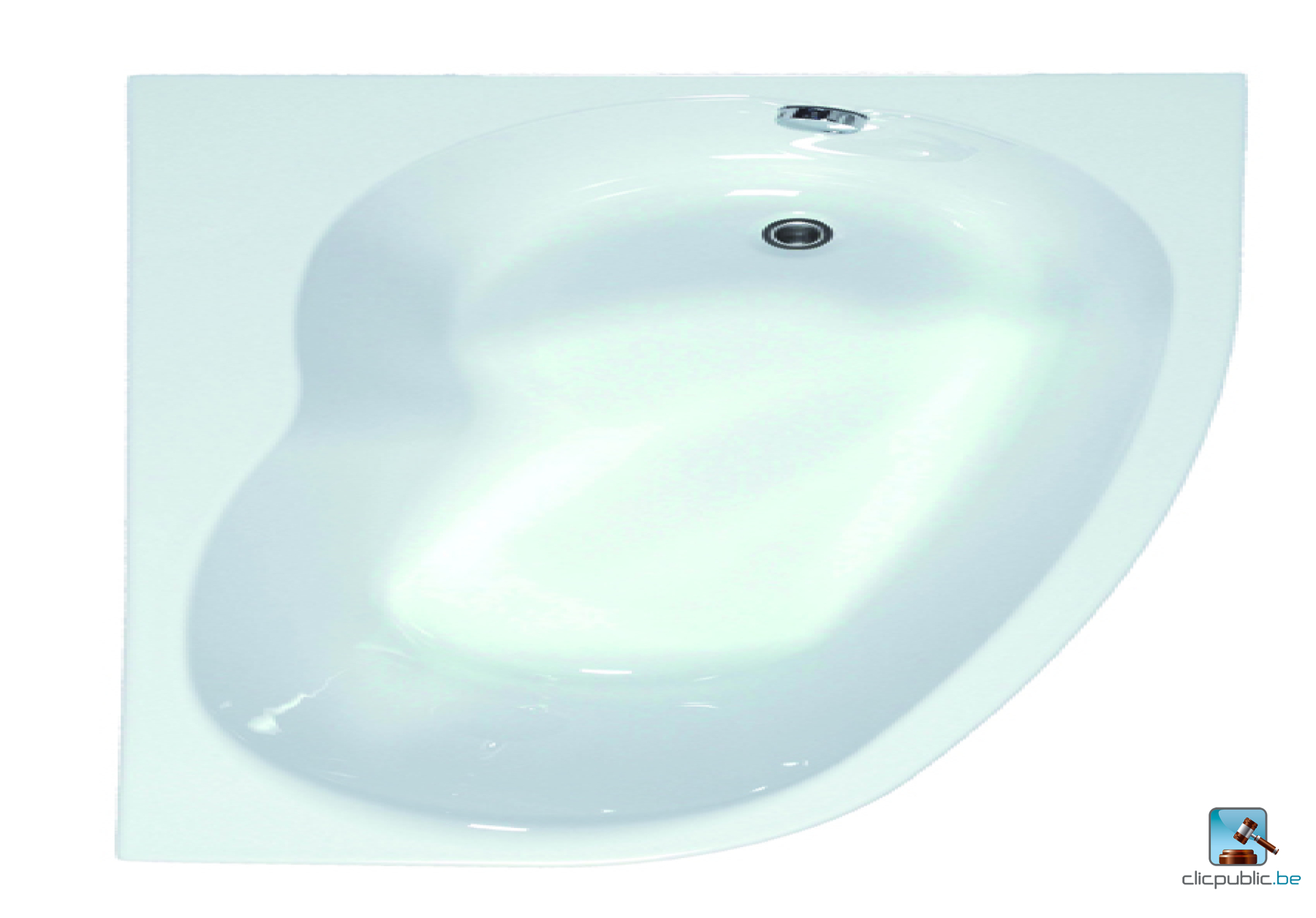 ELBA DUO Baignoire asymétrique gauche