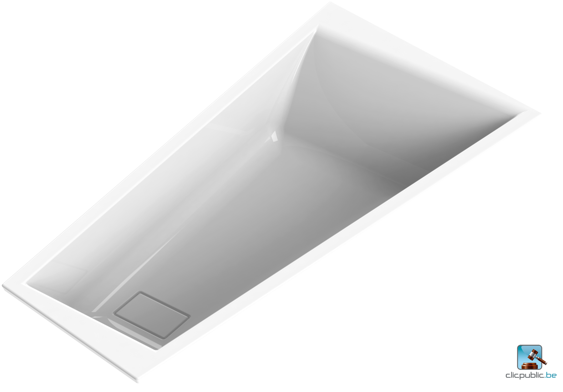 MAESTRO GAIN DE PLACE Baignoire asymétrique droite