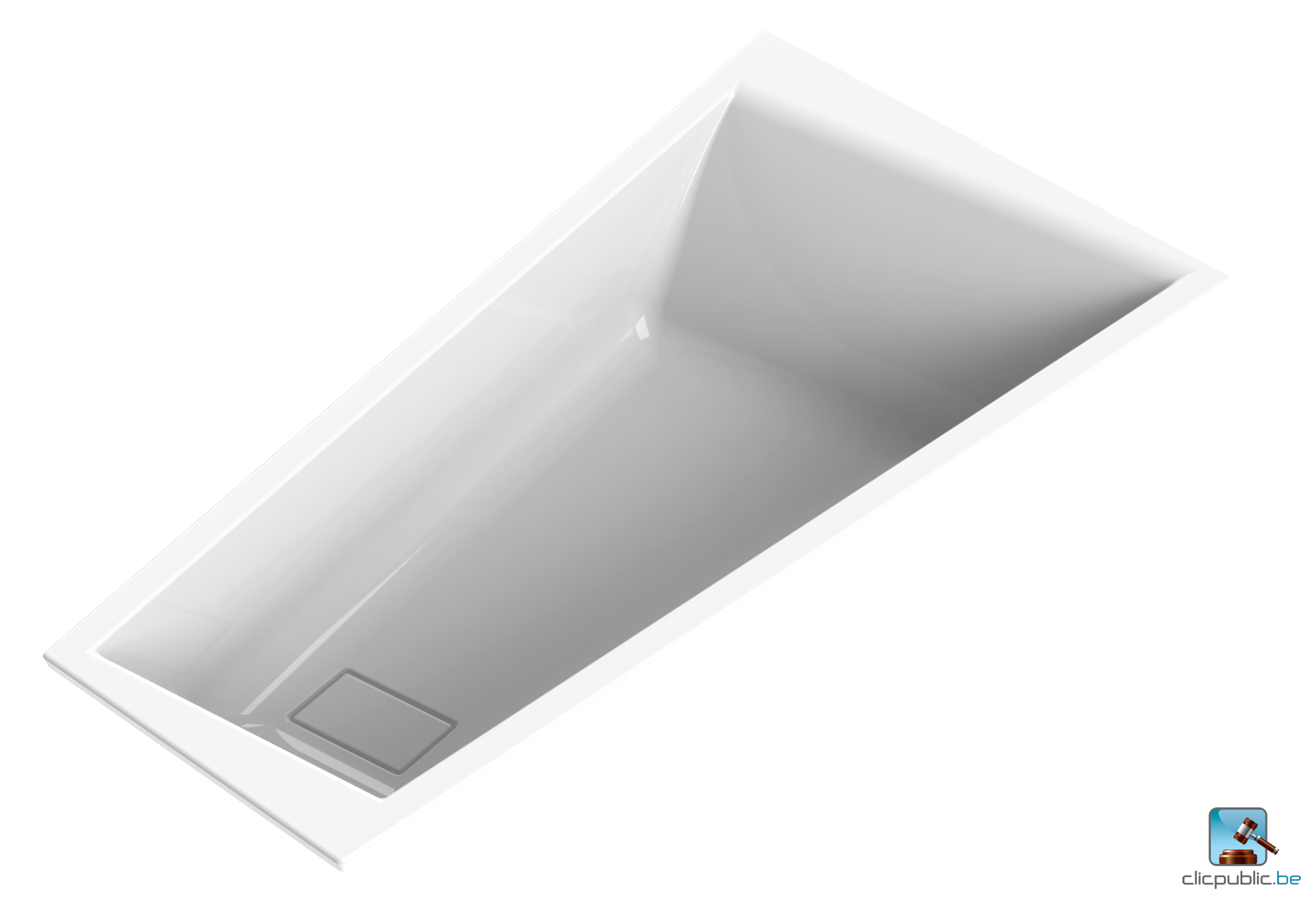 MAESTRO GAIN DE PLACE Baignoire asymétrique droite