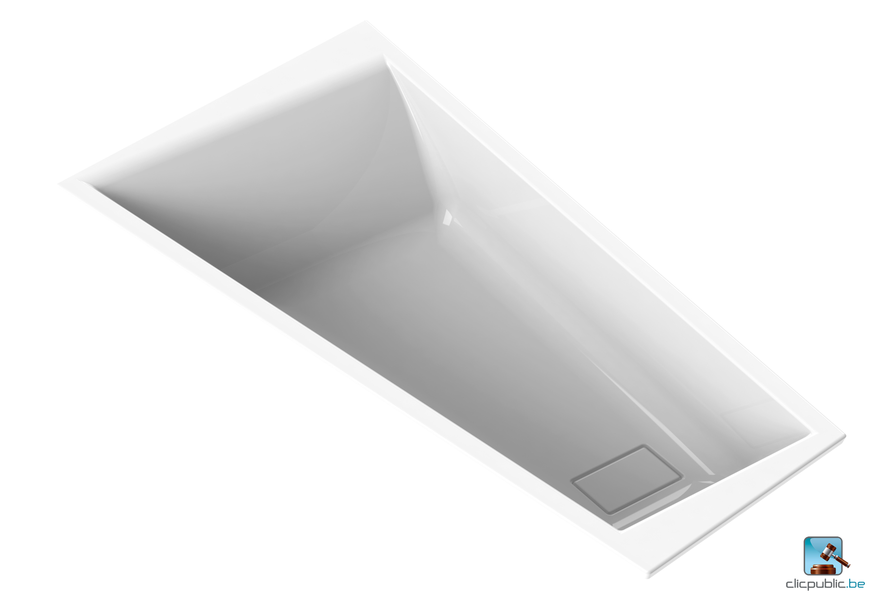 MAESTRO GAIN DE PLACE Baignoire asymétrique gauche