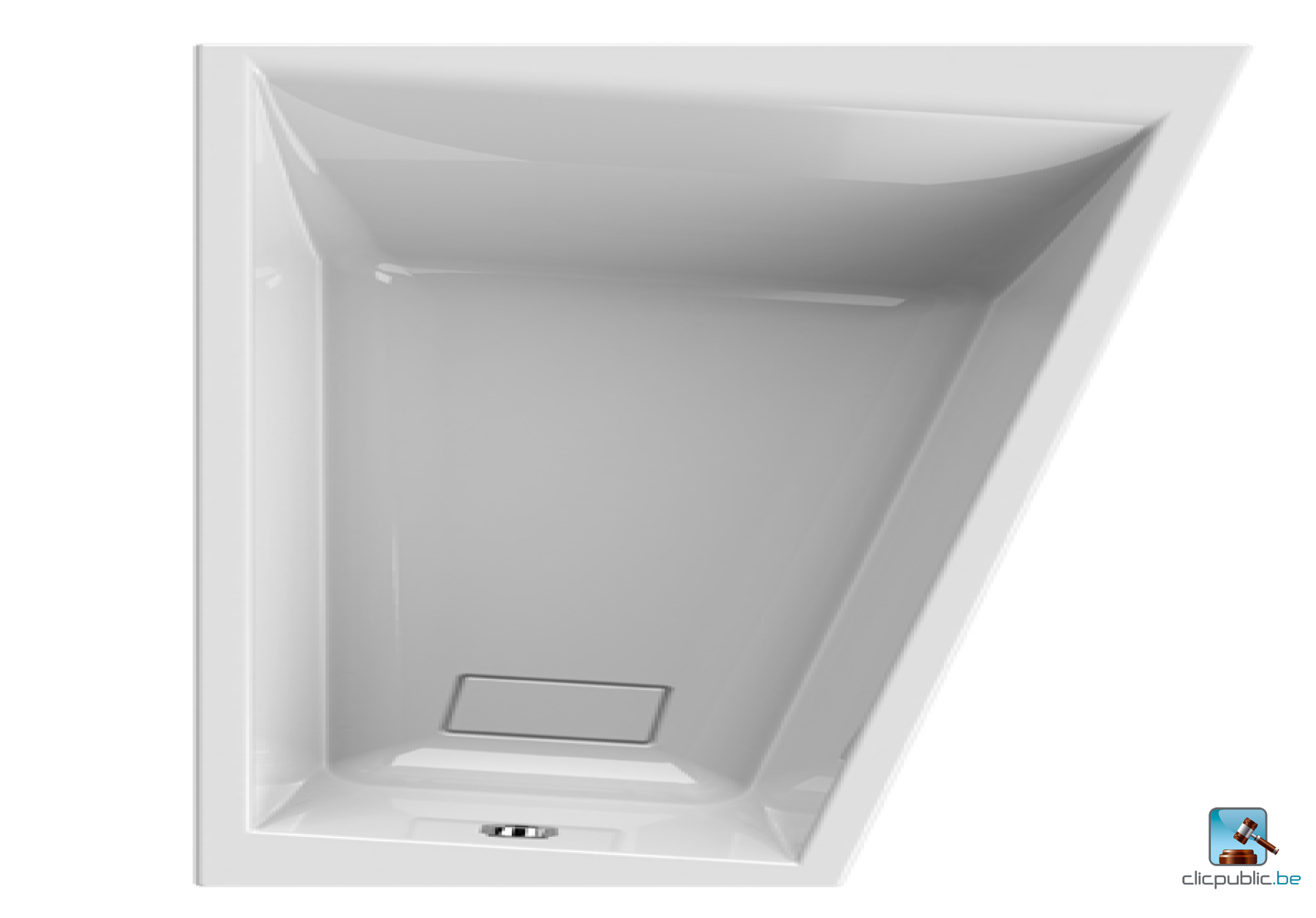 MAESTRO GAIN DE PLACE Baignoire asymétrique gauche