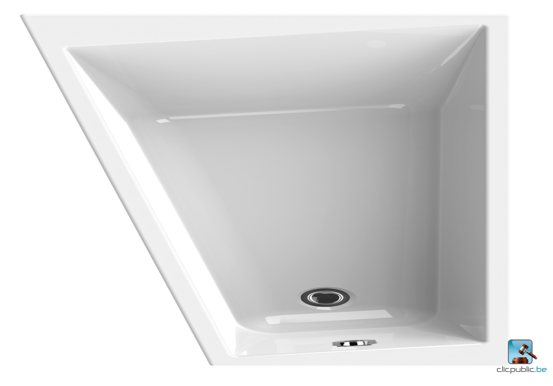 SPACY GAIN DE PLACE Baignoire asymétrique gauche