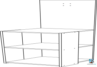 OPTIONS ABATTANTS Présentoir bois 12 abattants