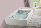 NOVALU WELLNESS Tablier d'angle L 180x120 pour baignoire BYZANCE