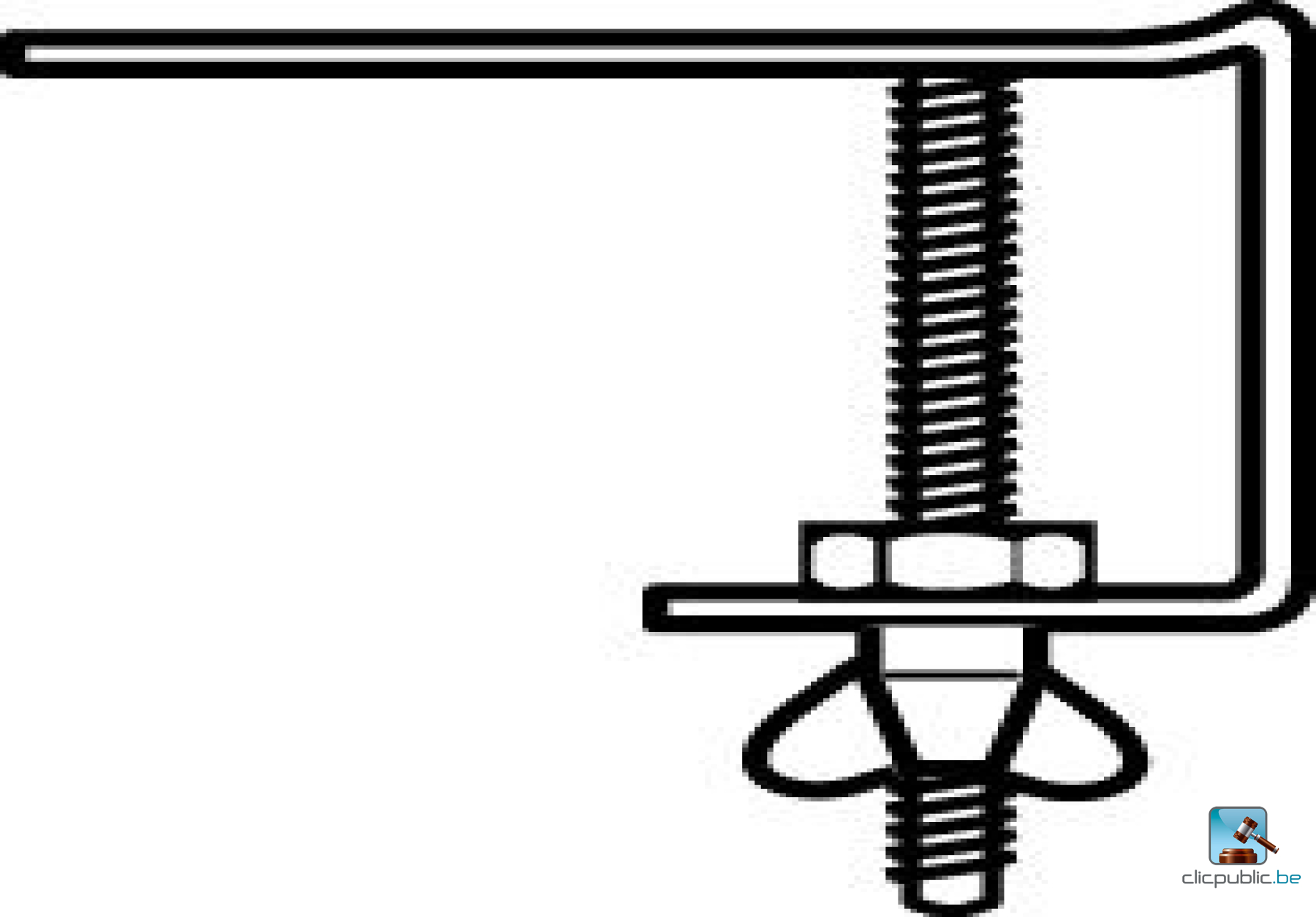 FIX ALU Tablier frontal