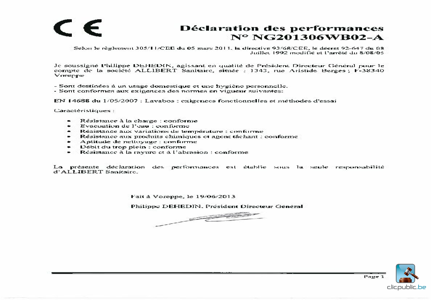 MAJE Baignoire rectangulaire