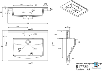 FIX ALU Tablier frontal pour balnéo