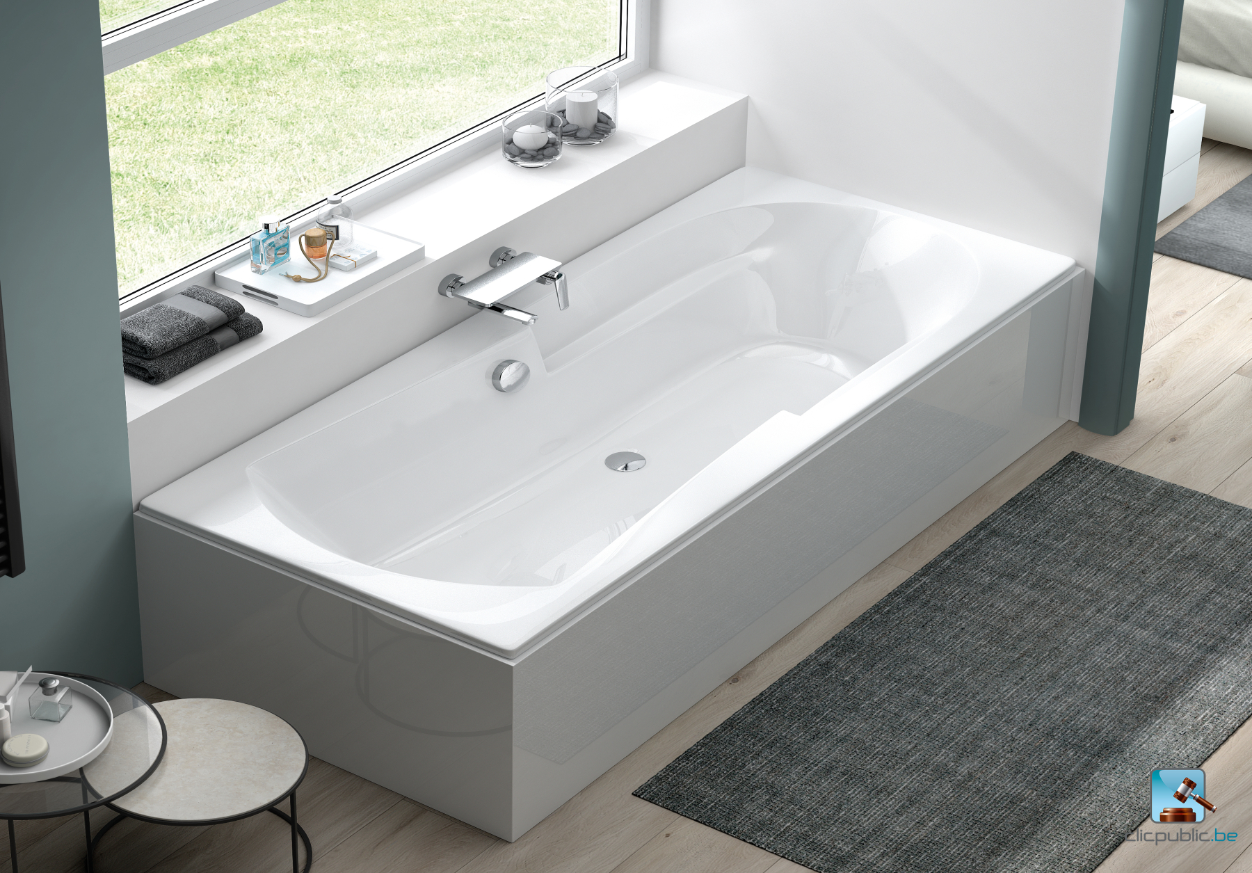 NAMEA Baignoire rectangulaire