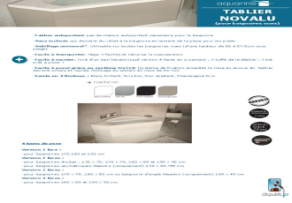 LANEA Baignoire autoportante