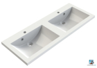 CURVY Plan de toilette 120 cm