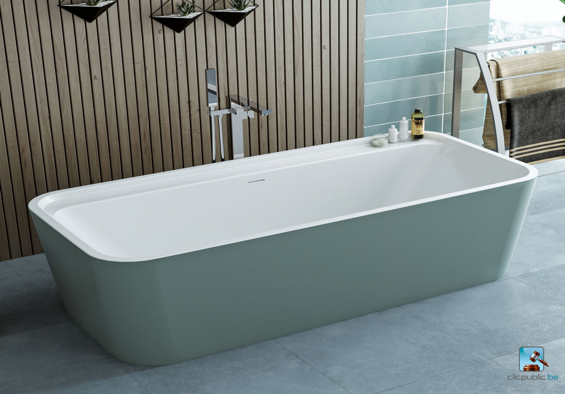 DEEP Plan de toilette 120 cm