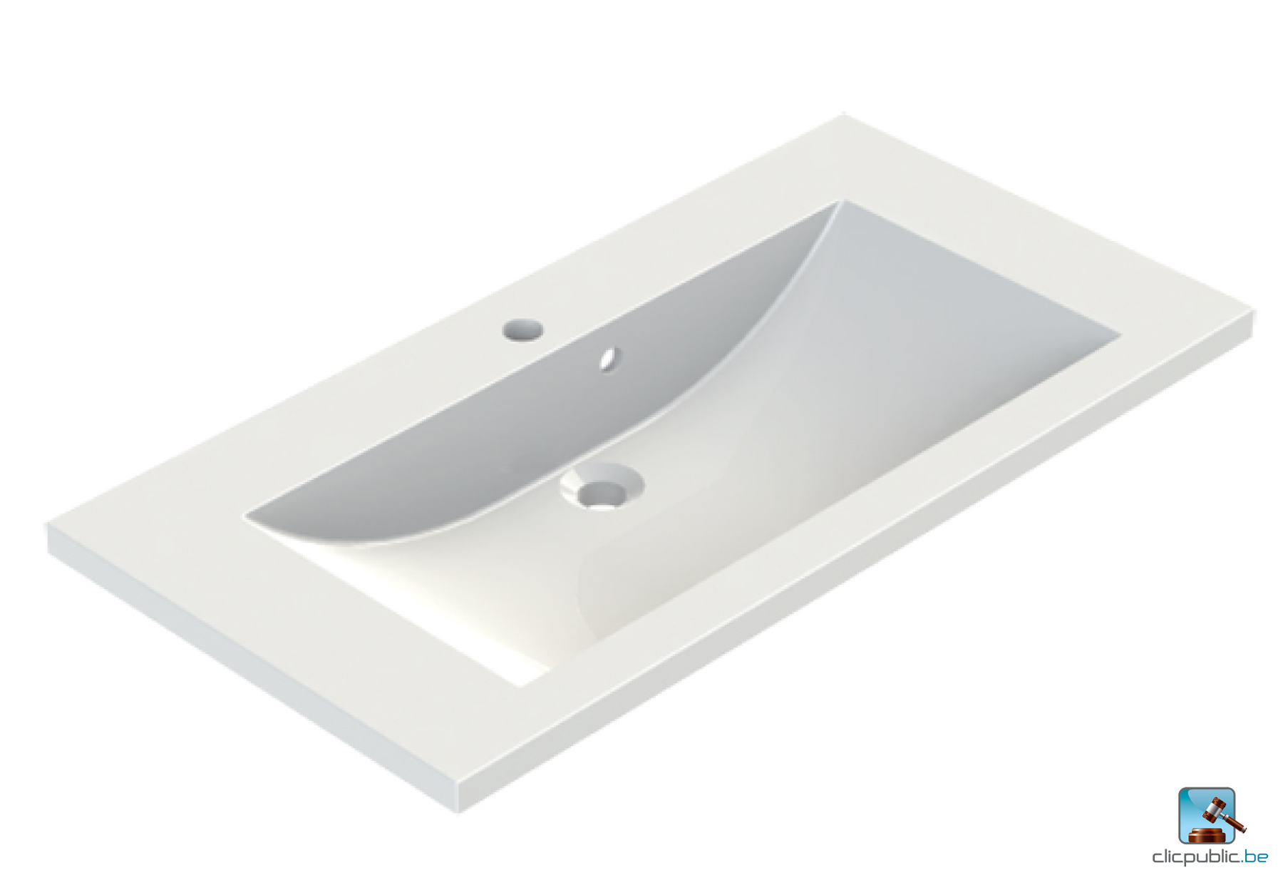 DROP Plan de toilette 90 cm