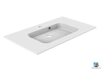 C'RAM Plan de toilette 100 cm