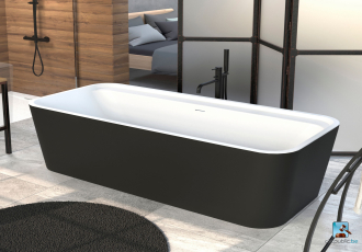 MIND Plan de toilette 140 cm double vasque