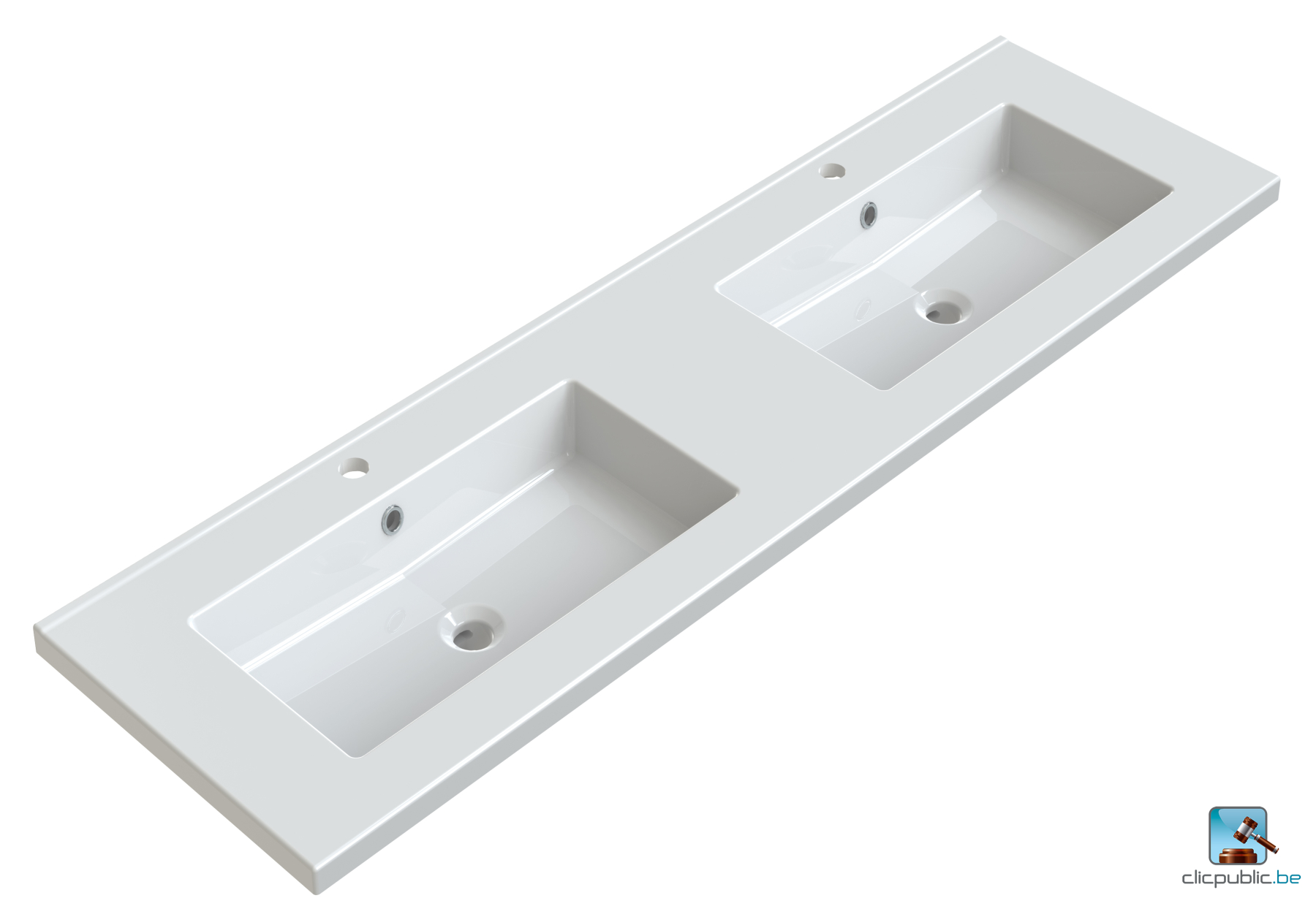 KUBIC Plan de toilette 161 cm