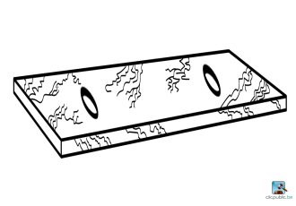 TITANIA Plan de toilette 121 cm