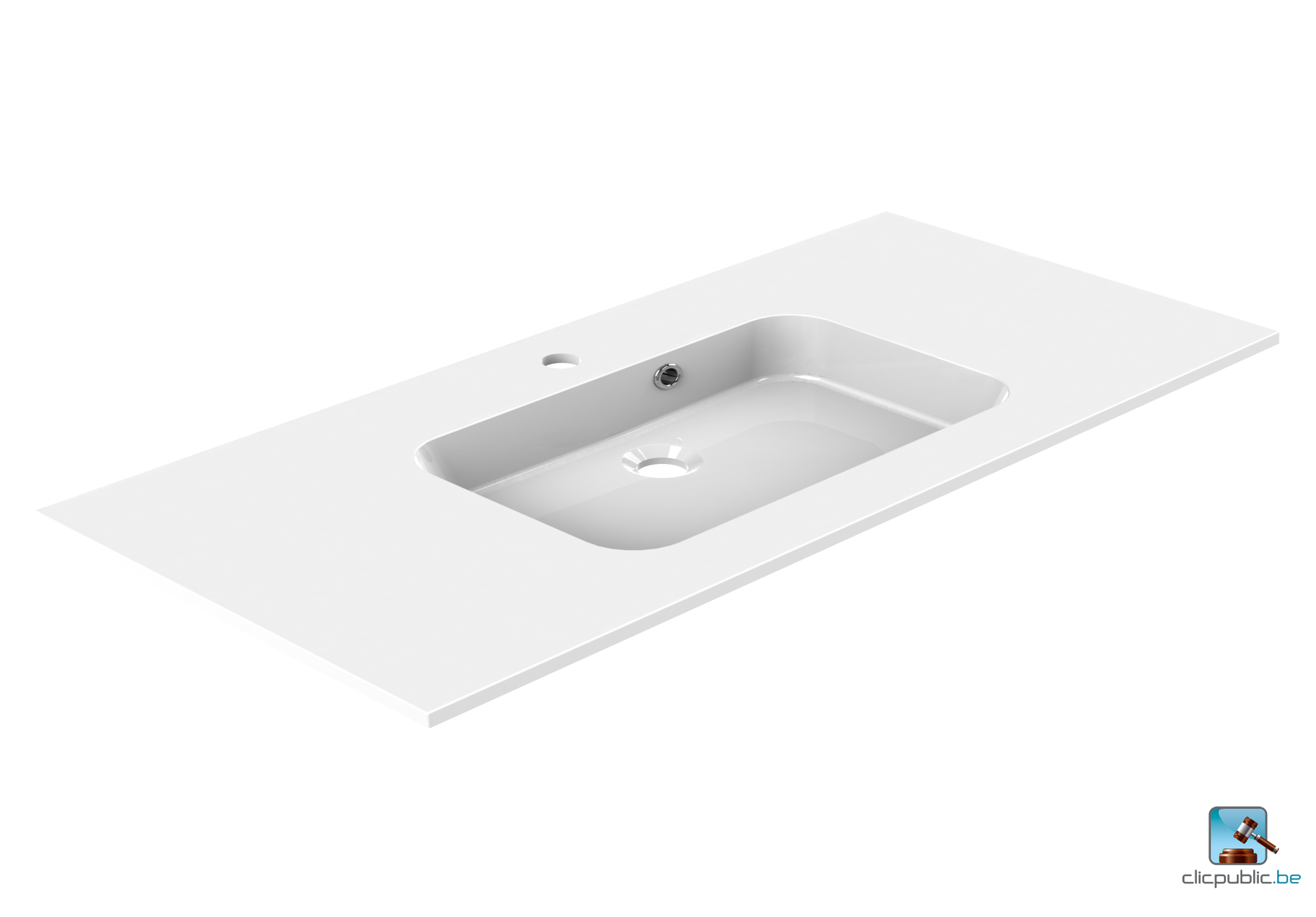 STYLE Plan de toilette 100 cm