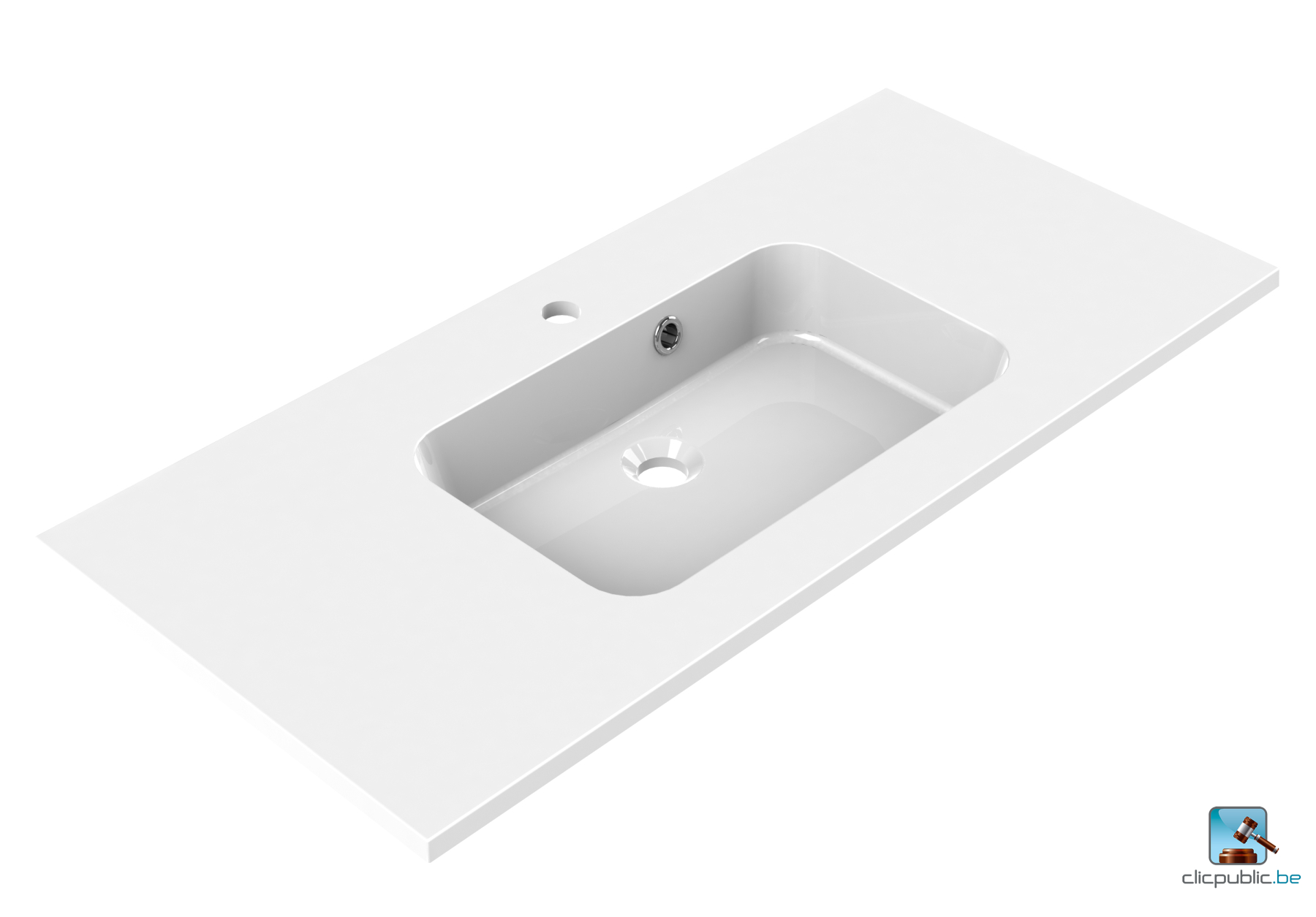 STYLE Plan de toilette 100 cm