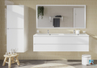 STYLE Plan de toilette 120 cm double vasque