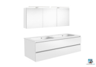 STYLE Plan de toilette 120 cm double vasque