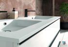 STYLE Plan de toilette 120 cm double vasque