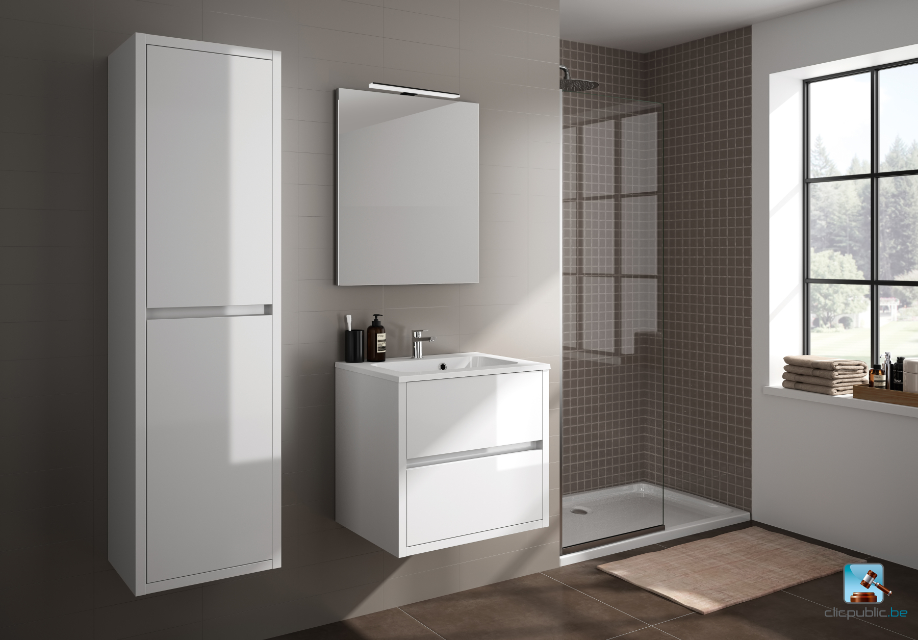 STYLE Plan de toilette 60 cm