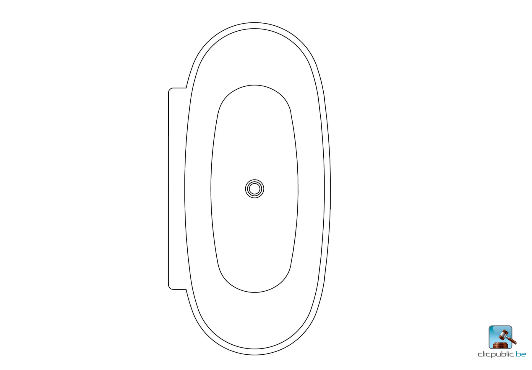 Ghost Baignoire ilot