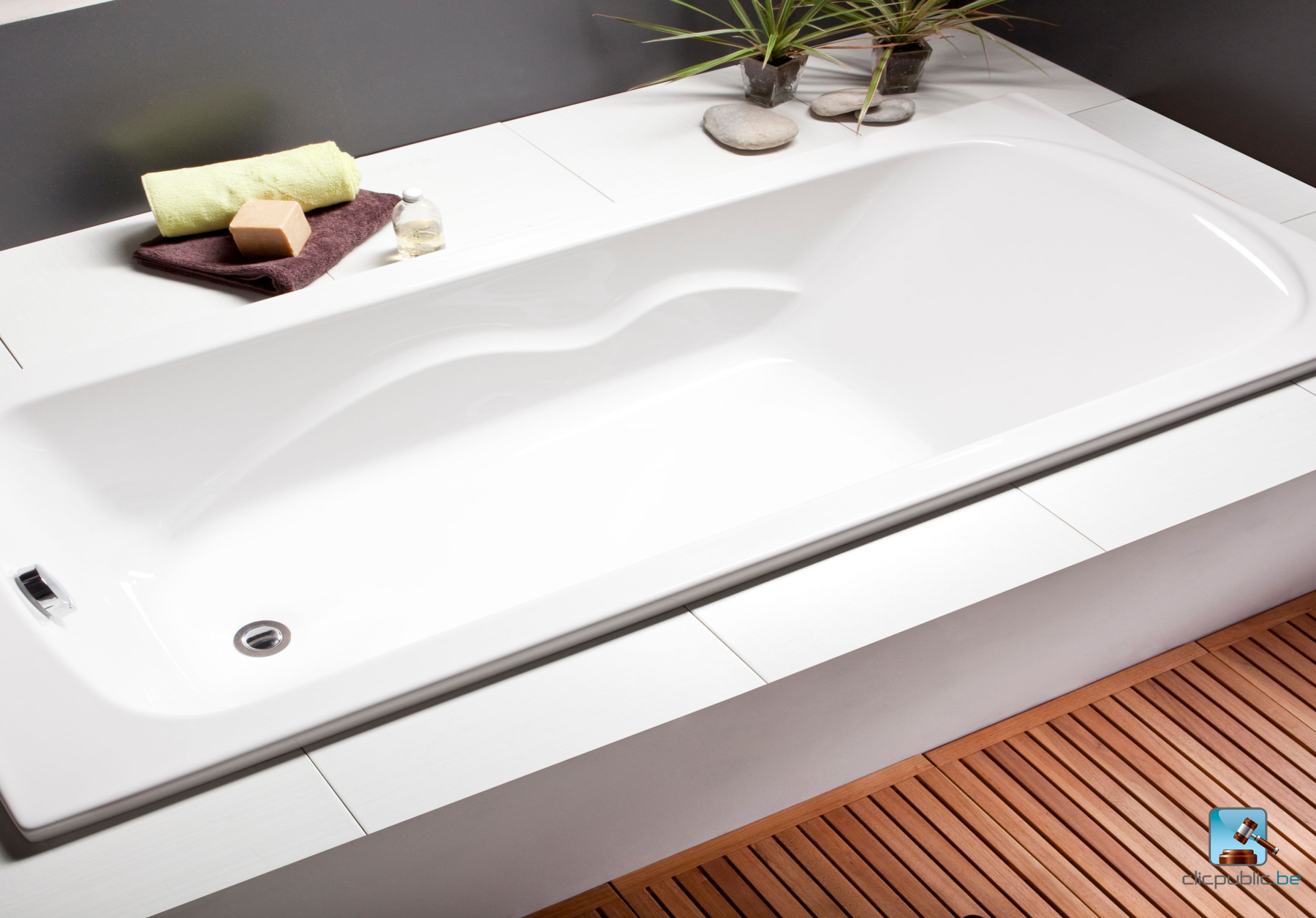 VADOS Plan de toilette 120 cm double vasque