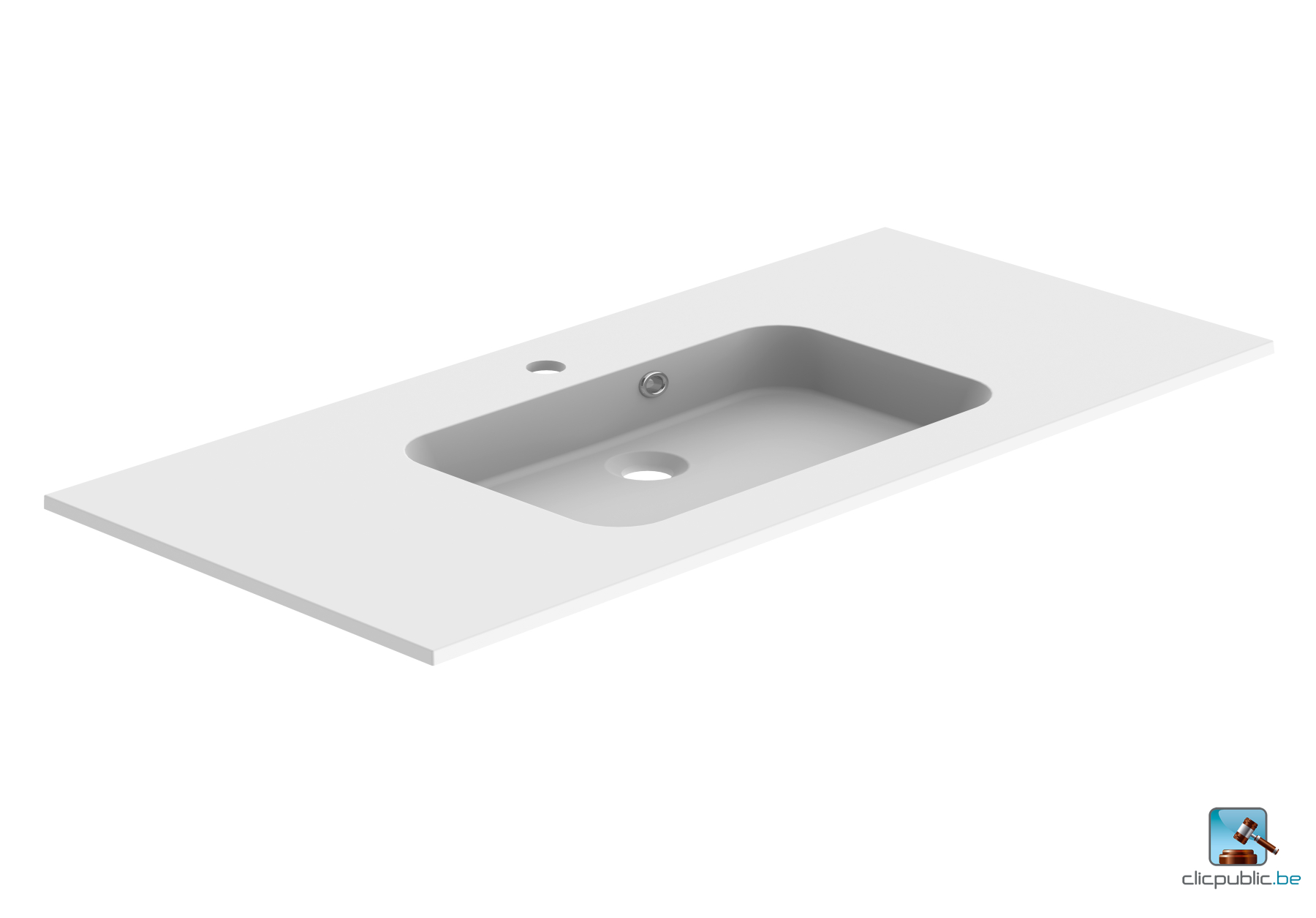 MILO Plan de toilette 100 cm