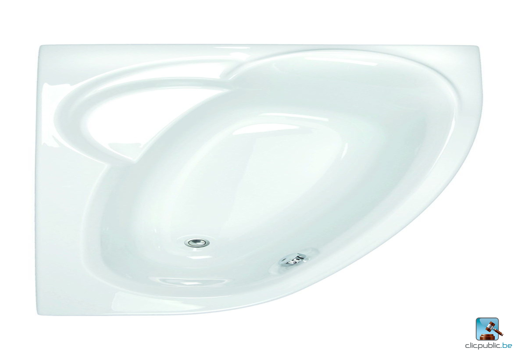SLIDE SOLIDSURFACE Plan de toilette 100 cm